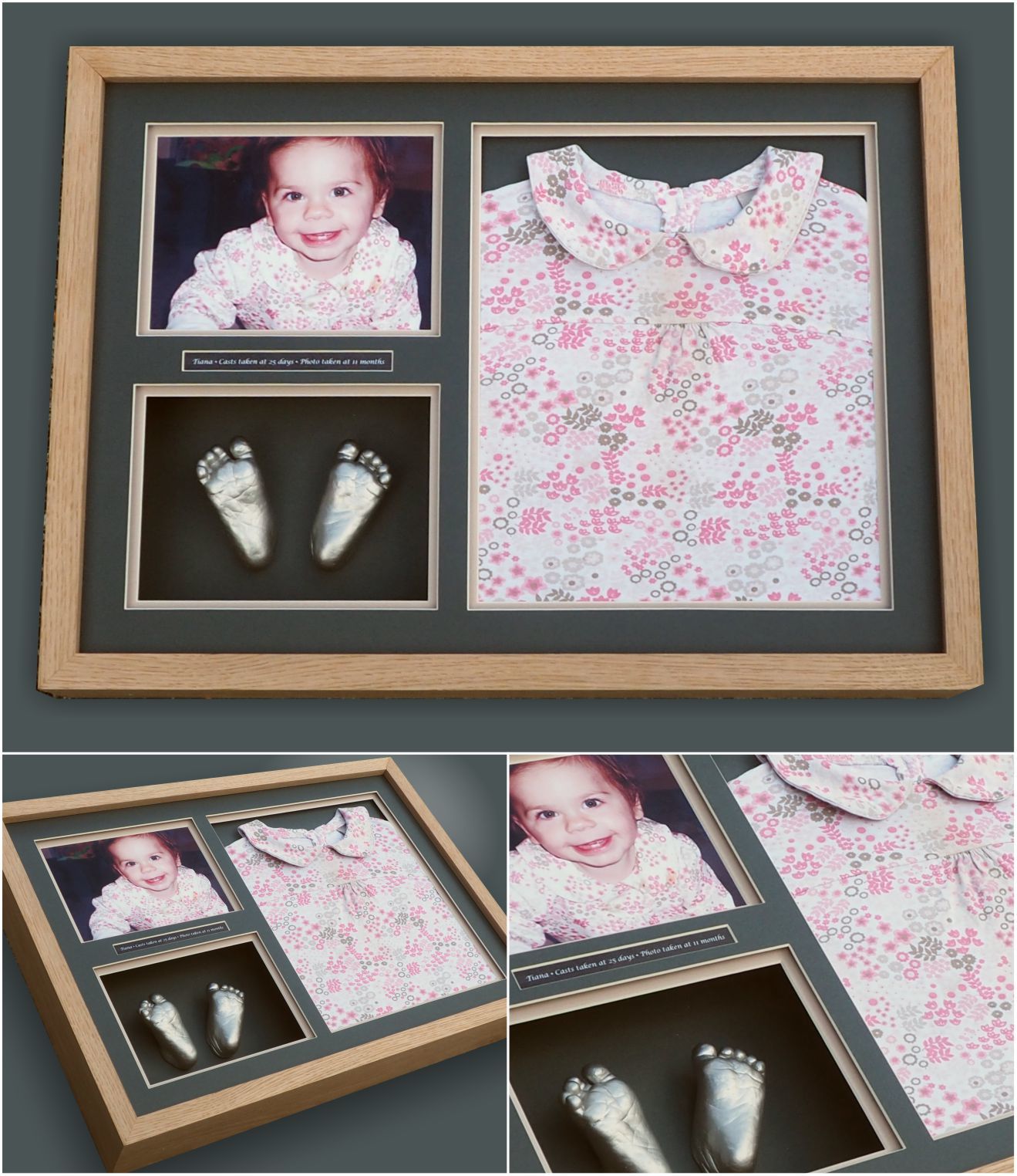 Baby keepsake frames Babyprints