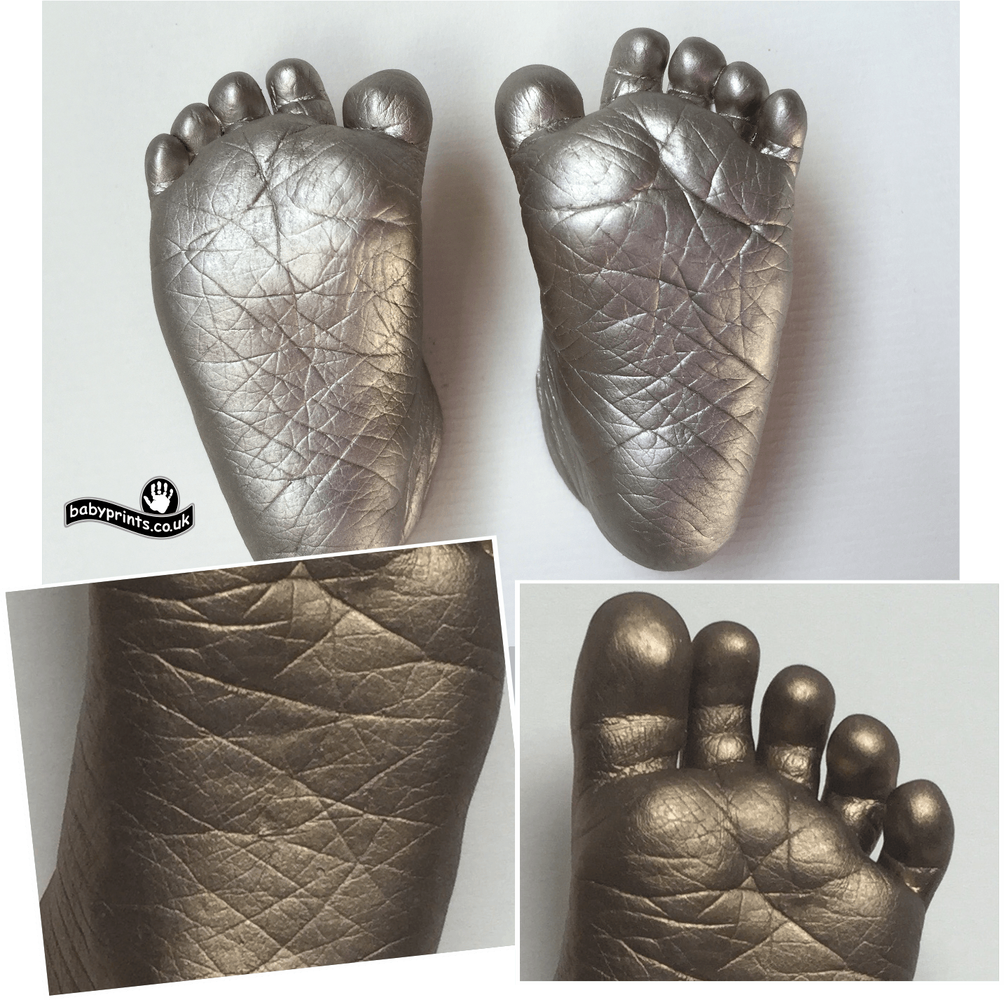 Baby feet casting