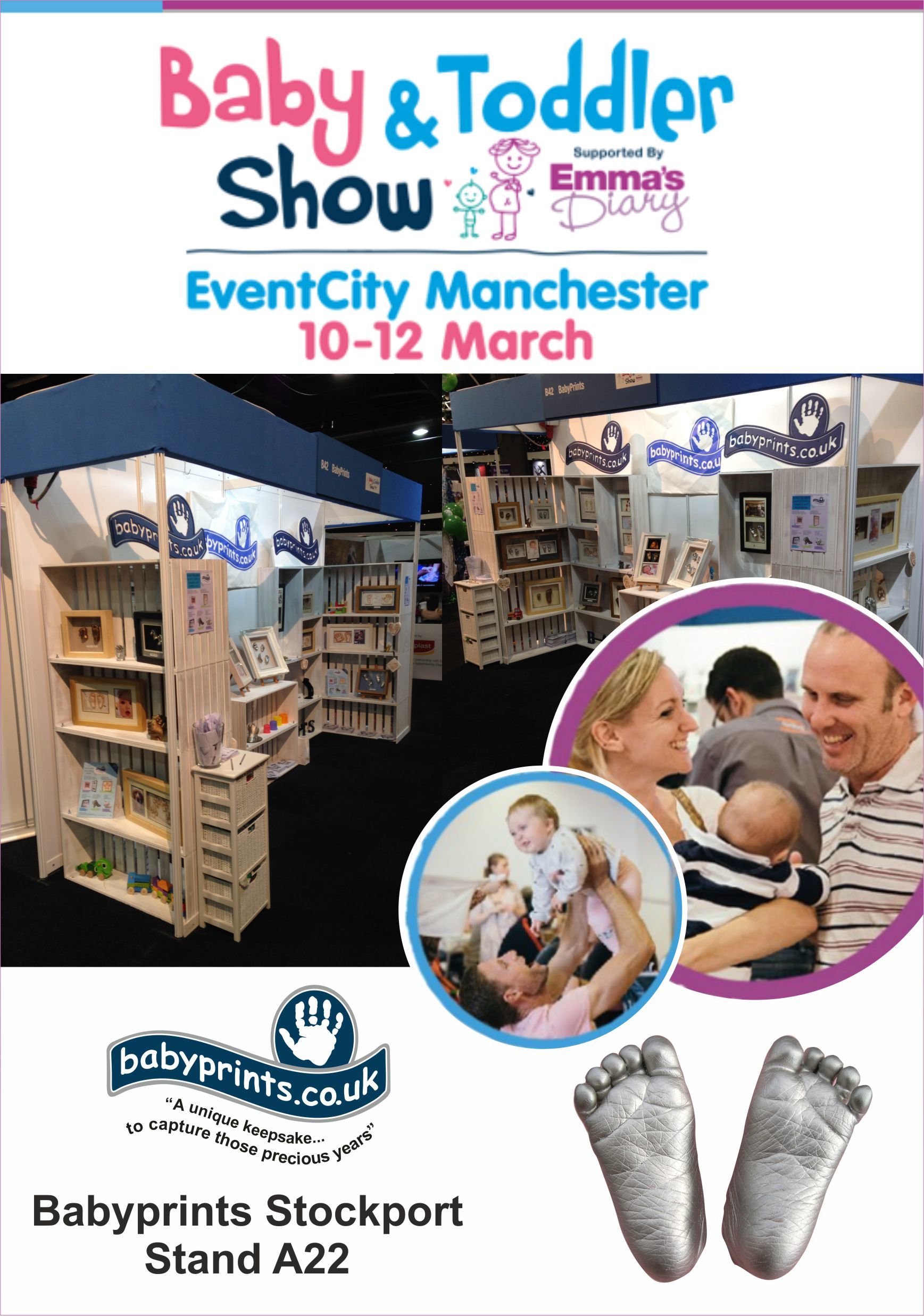 Baby prints Manchester Baby & Toddler Show