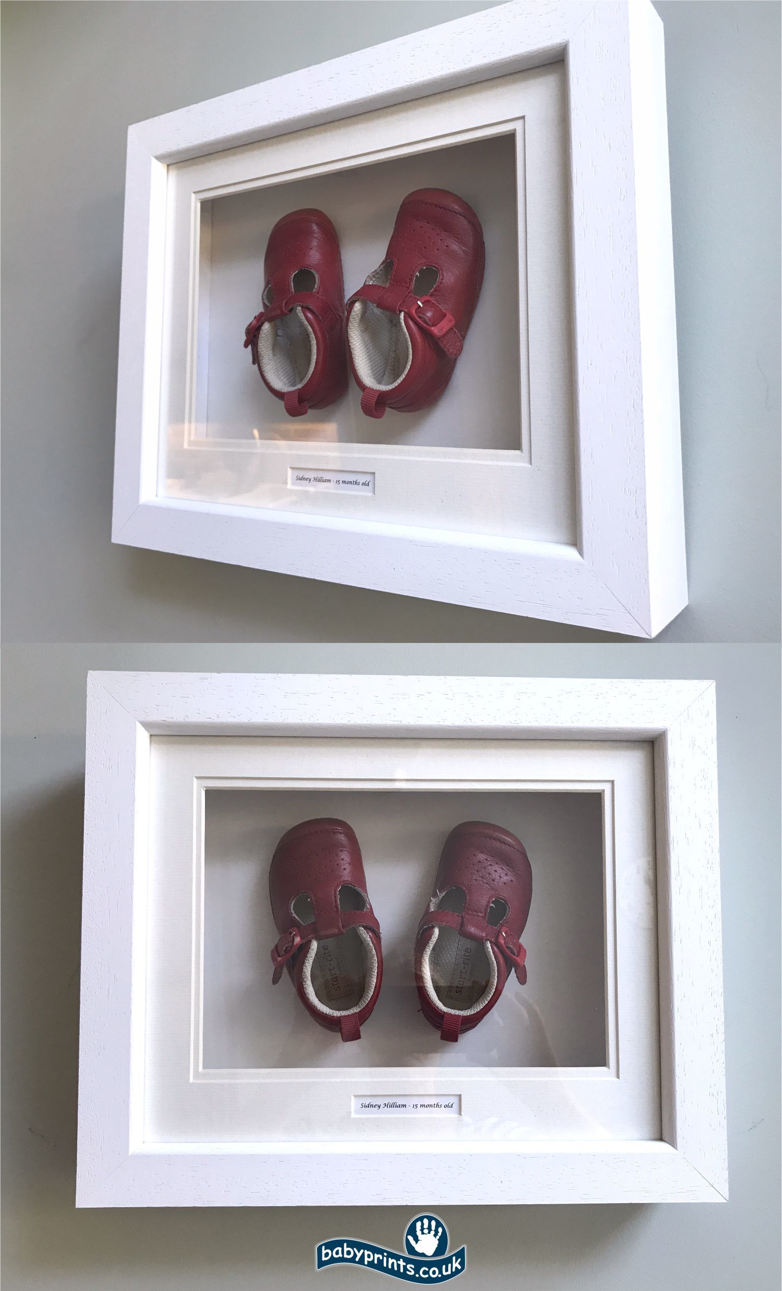 Children’s shoes framing in Sheffield