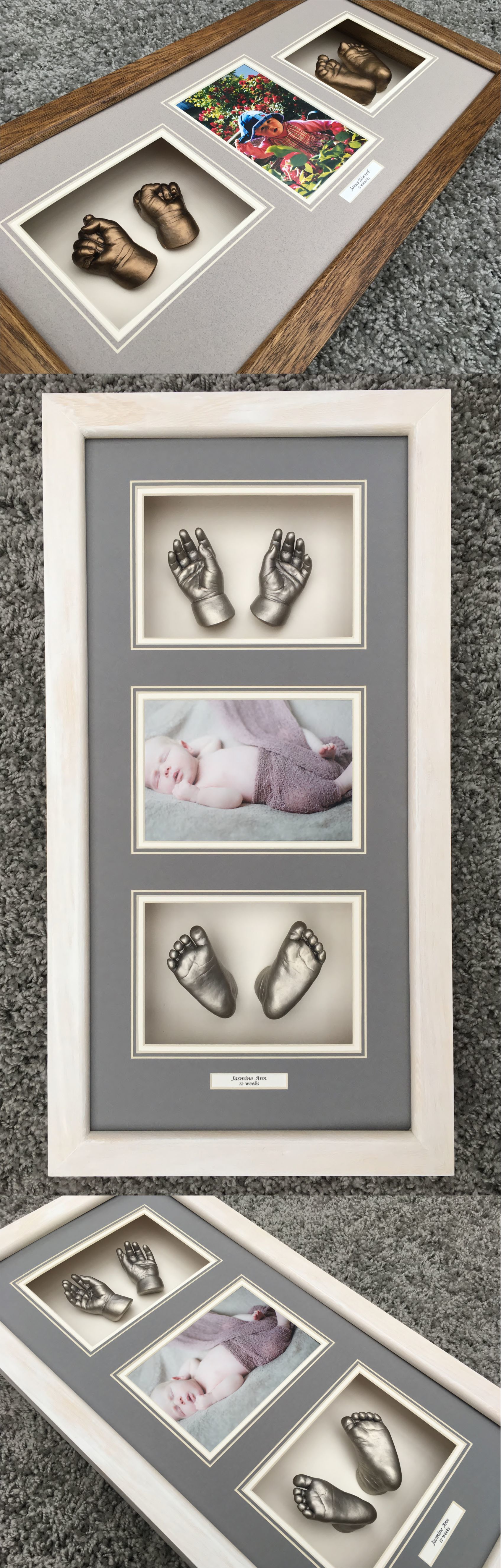 Baby prints photo frames