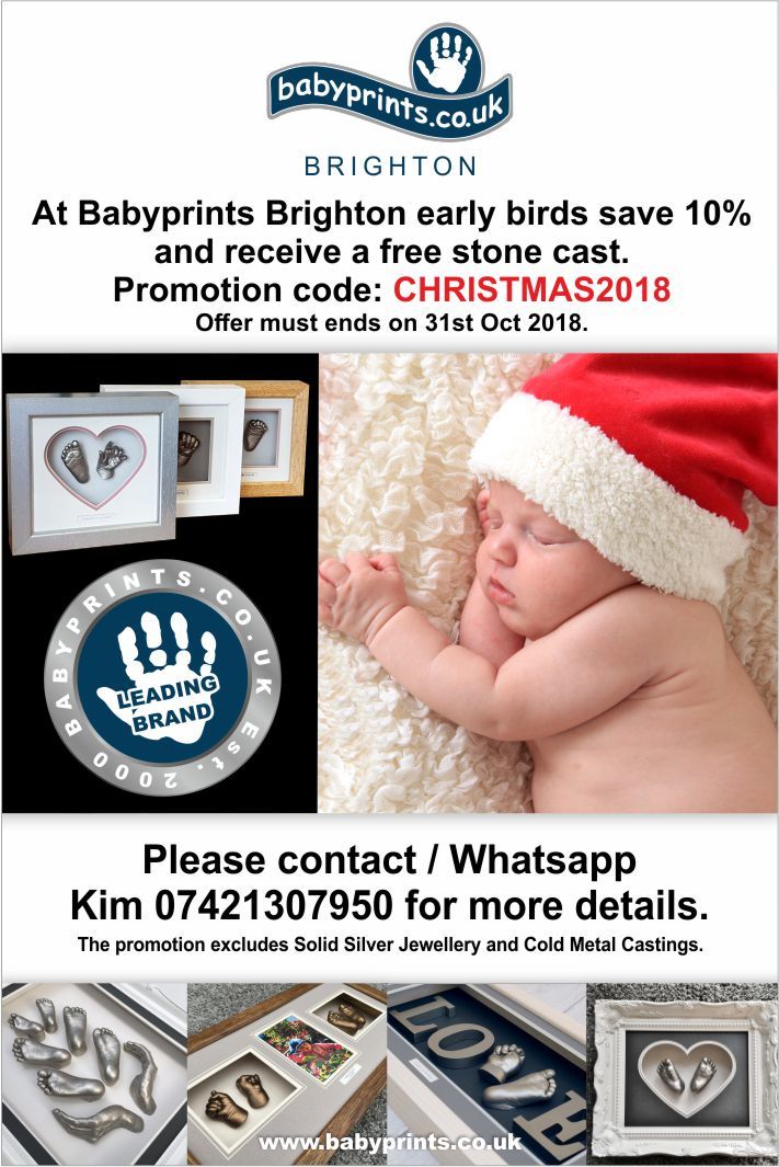 Christmas offer at Babyprints Brighton