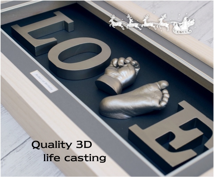 Quality 3D life casting from Babyprints