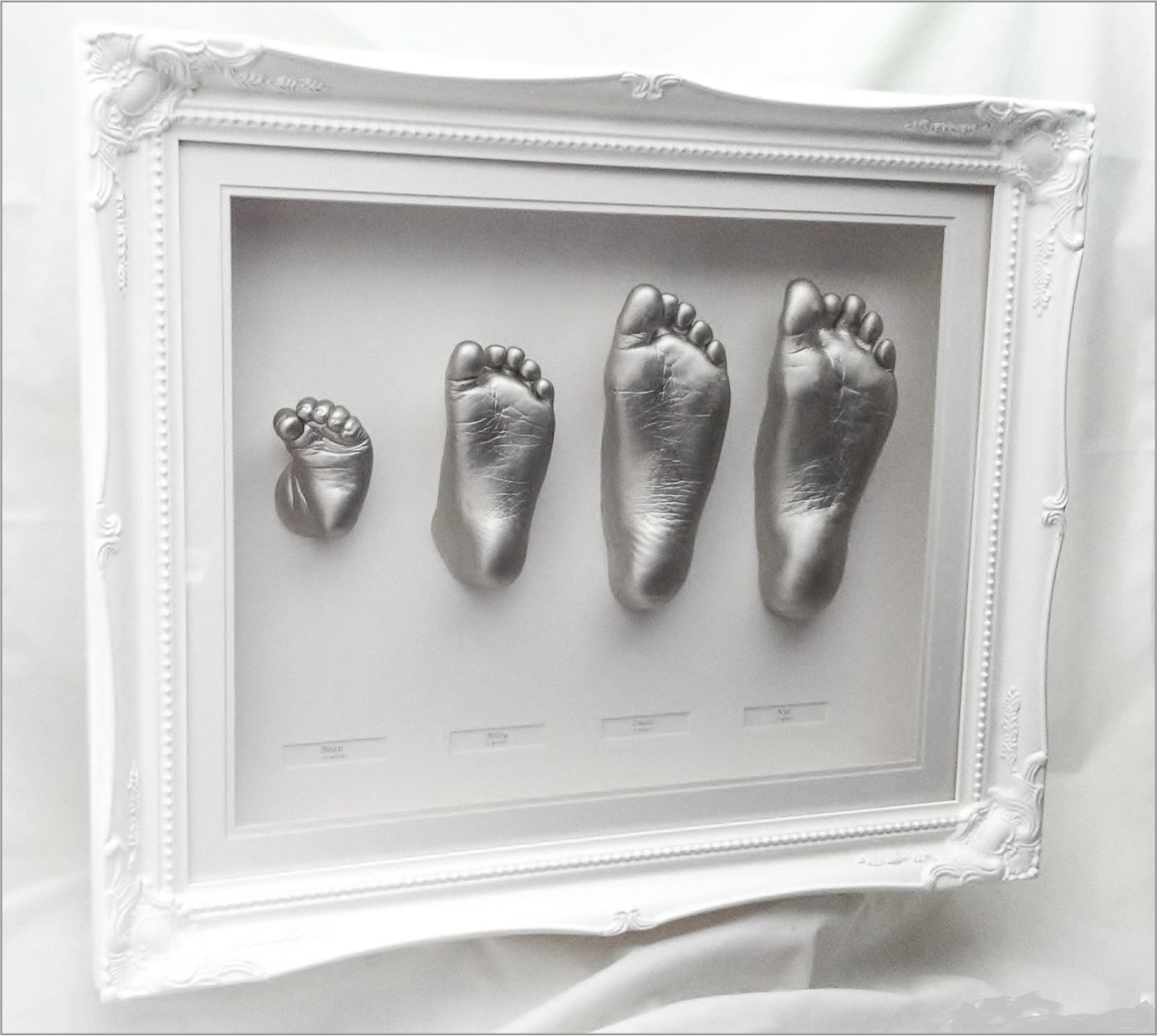 Babyprints Herts Family of Feet Casts